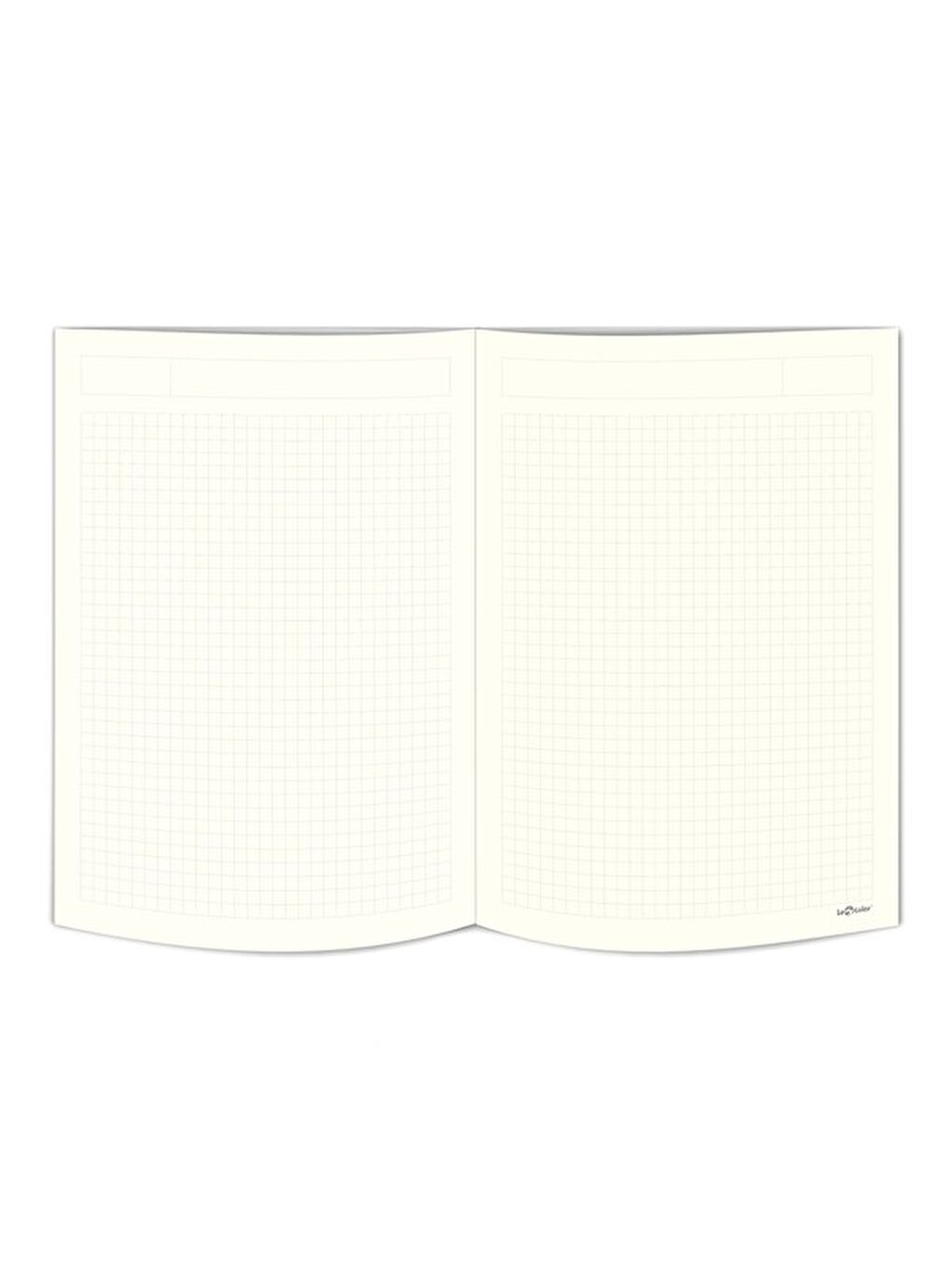 Çiçekli Defter Kareli Sarı 17x24 cm-3