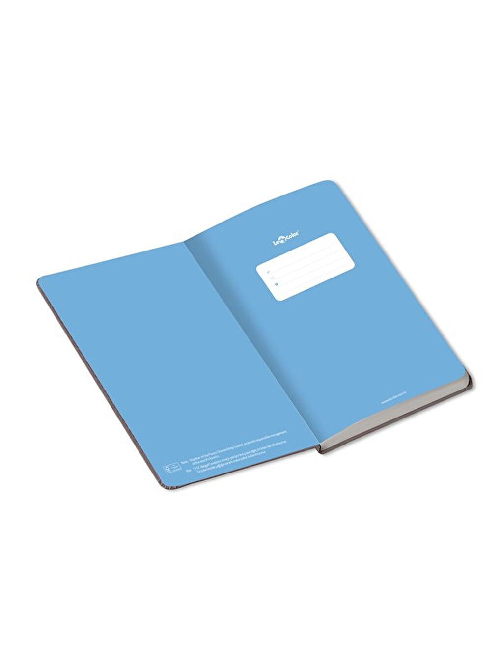 Çiçekli Defter Kareli Mor 17x24 cm-2