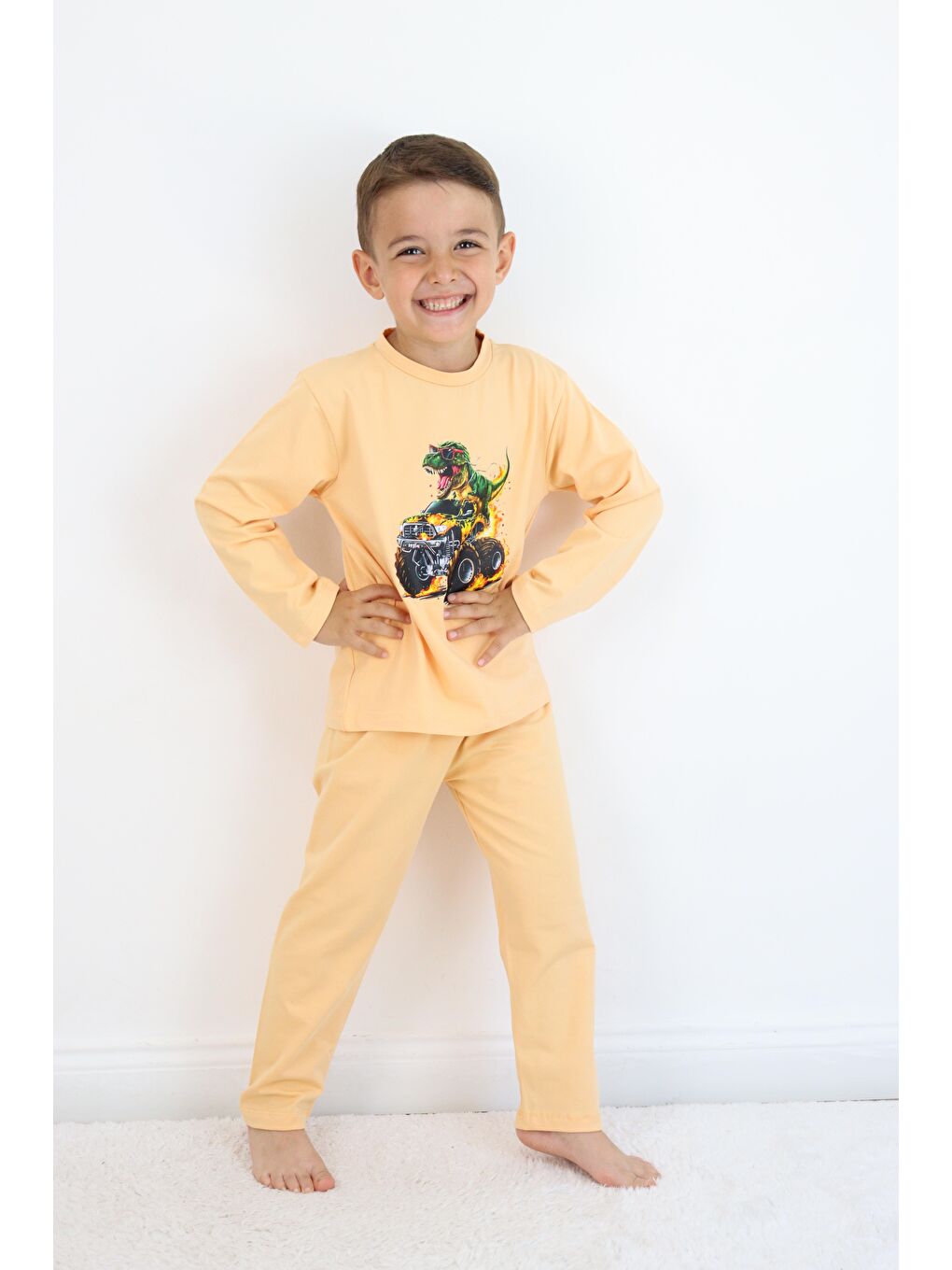 Pembe Erkek Pijama Takımı