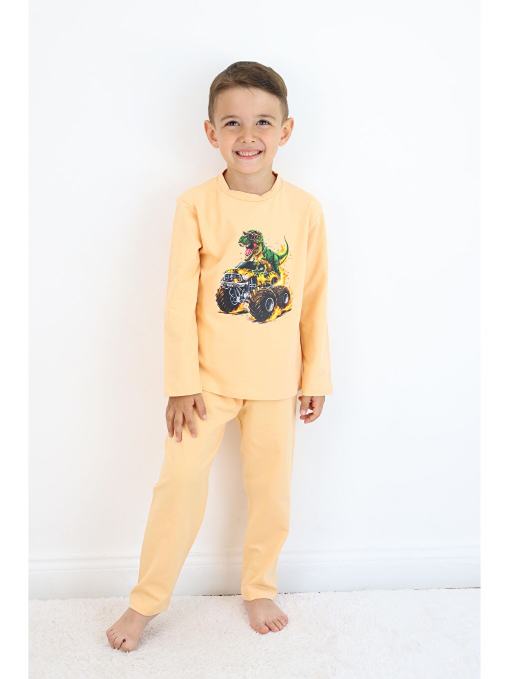 Pembe Erkek Pijama Takımı-1