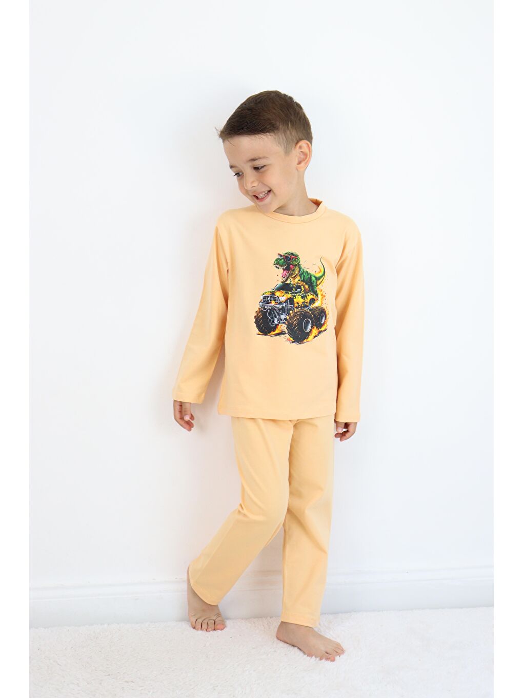 Pembe Erkek Pijama Takımı-2