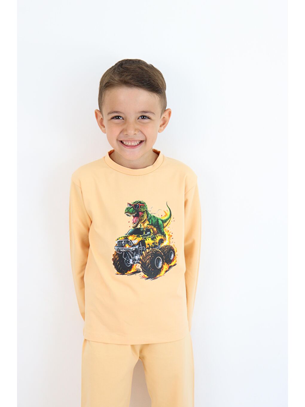 Pembe Erkek Pijama Takımı-3