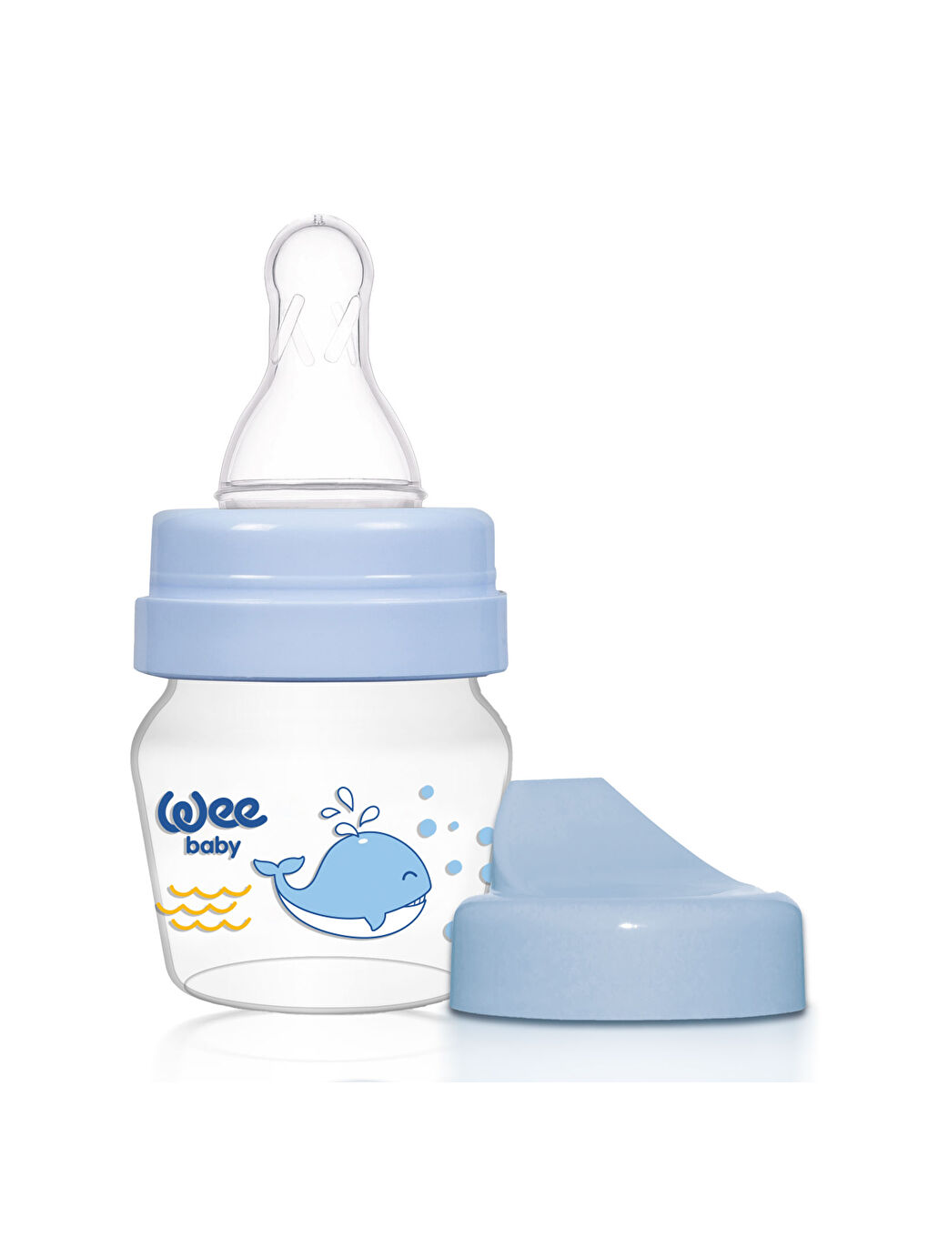 Mini PP Alıştırma Bardağı Seti 30 ml - MAVİ