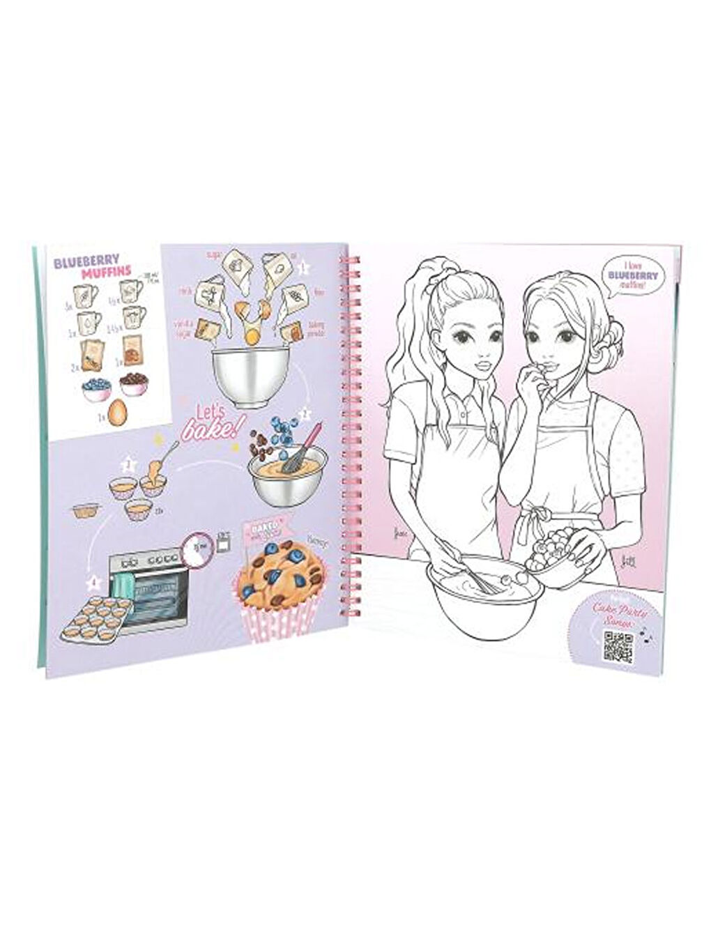 TOPModel Cake & Bake Boyama Kitabı 13386-2