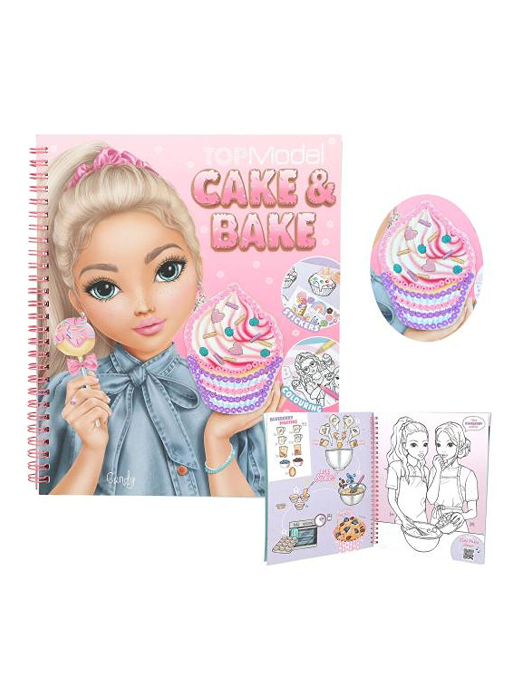 TOPModel Cake & Bake Boyama Kitabı 13386-4