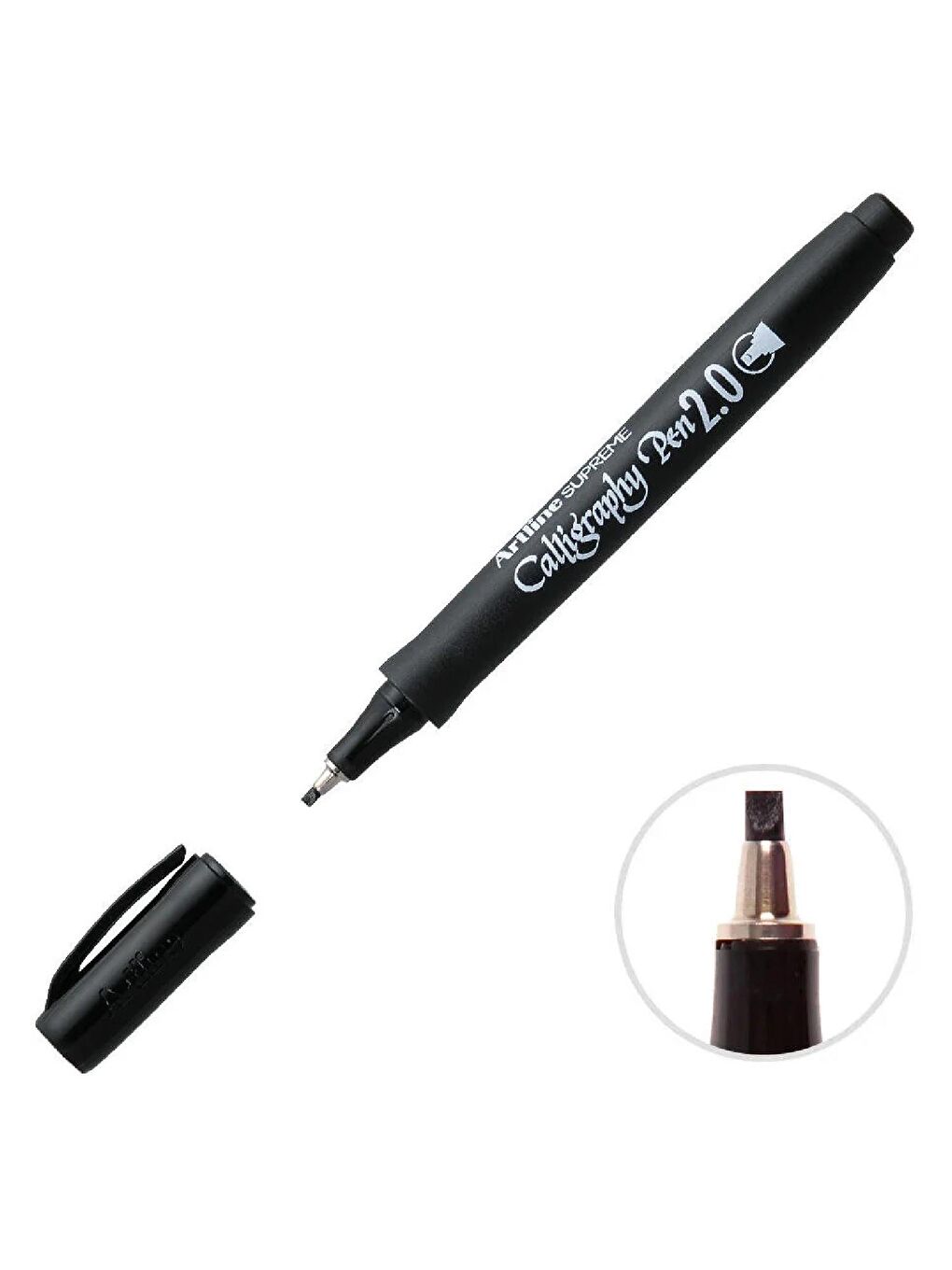 Artline Supreme EPF-242 Kaligrafi Kalemi 2.0 mm Siyah