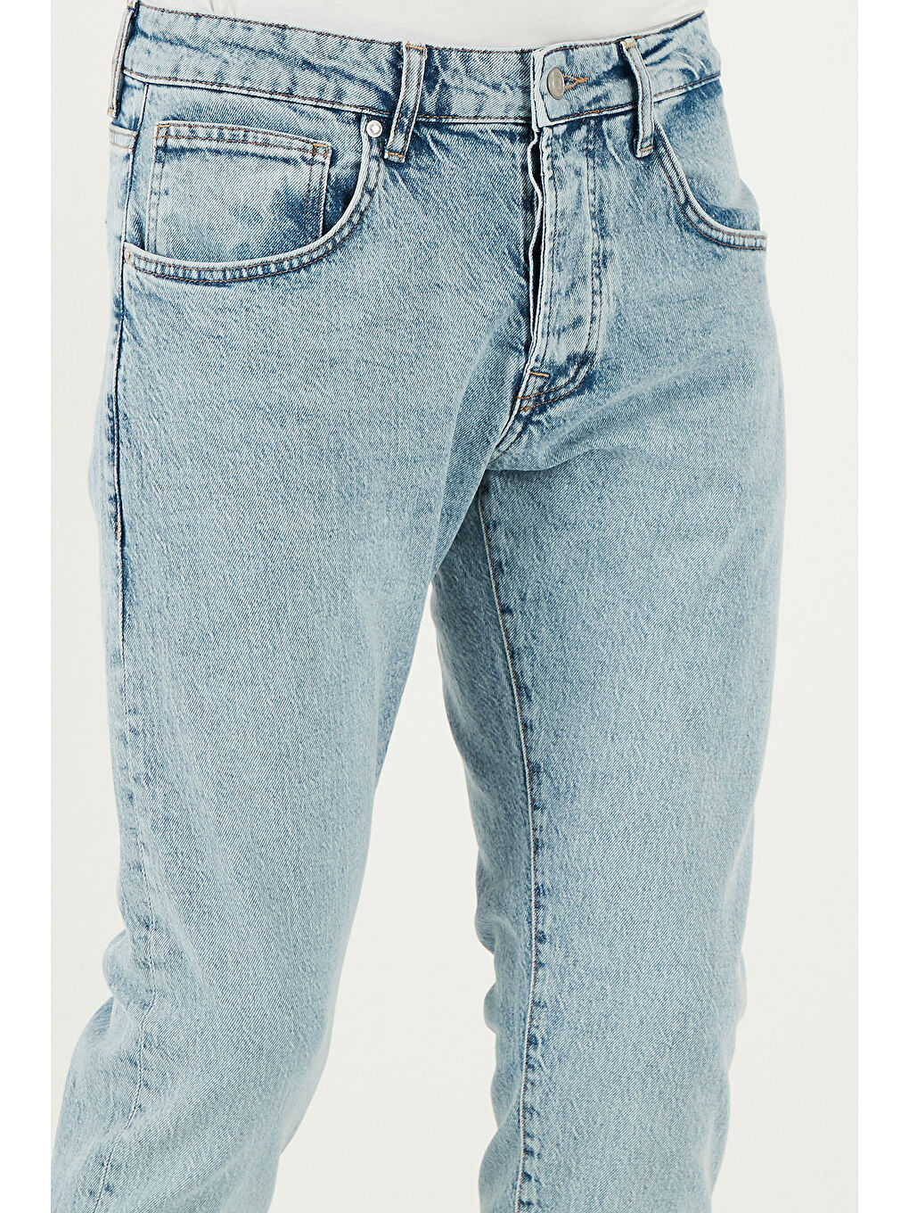 Mavi Streç Pamuklu Slim Fit Normal Bel Dar Paça Jeans 1115S601NAPOLI-4