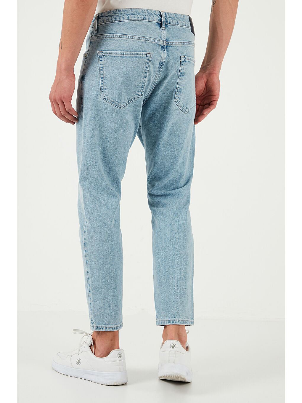 Mavi Streç Pamuklu Slim Fit Normal Bel Boru Paça Jeans 5900S601MILANO-4