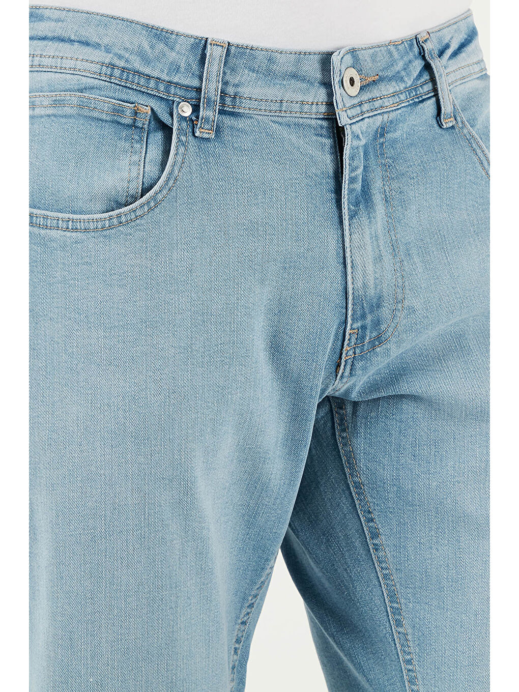 Mavi Streç Pamuklu Regular Fit Normal Bel Boru Paça Jeans 2201S512PARMA-3