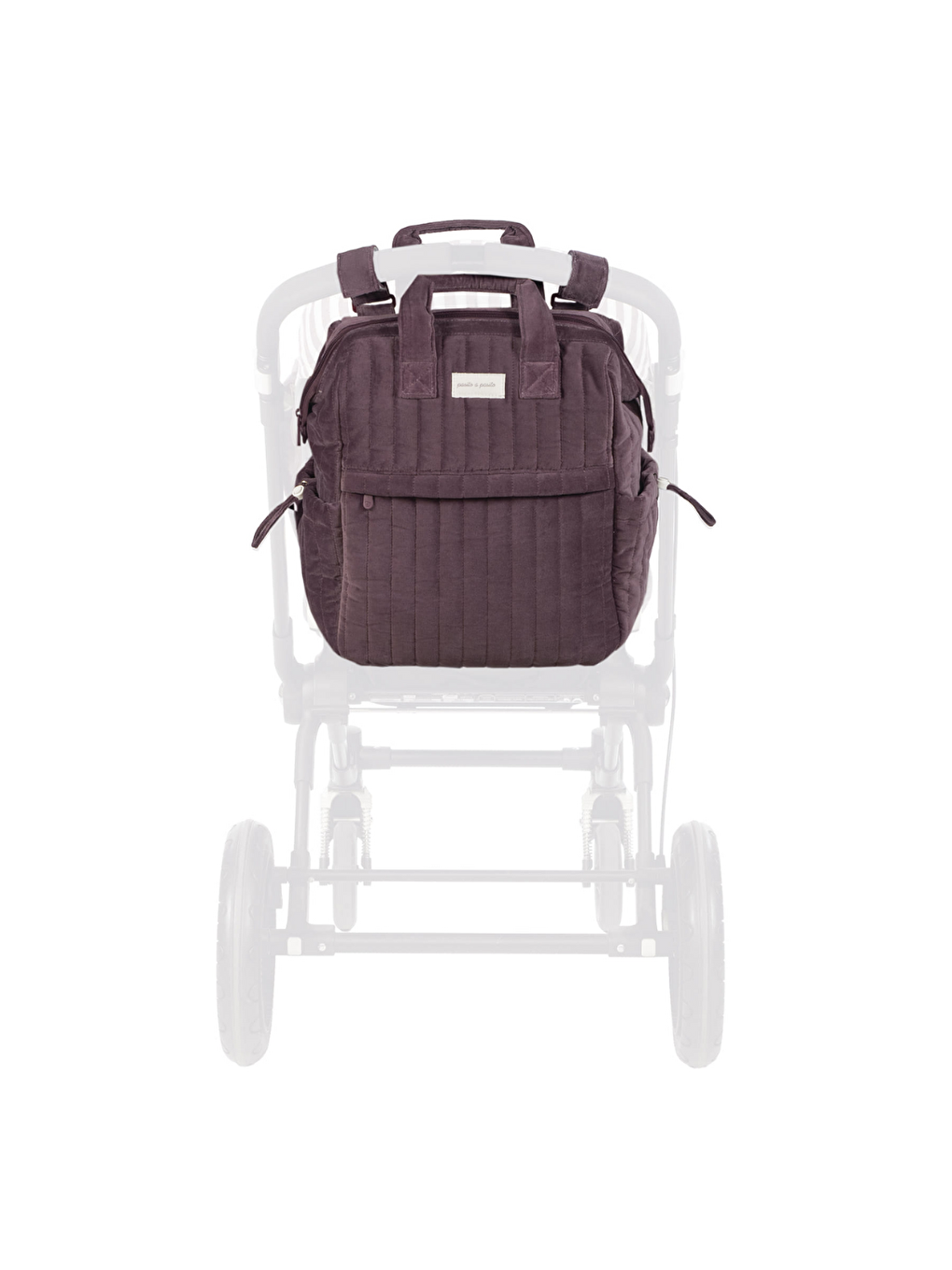 Cherry Bebek Bakım Sırt Çantası Velvet-8