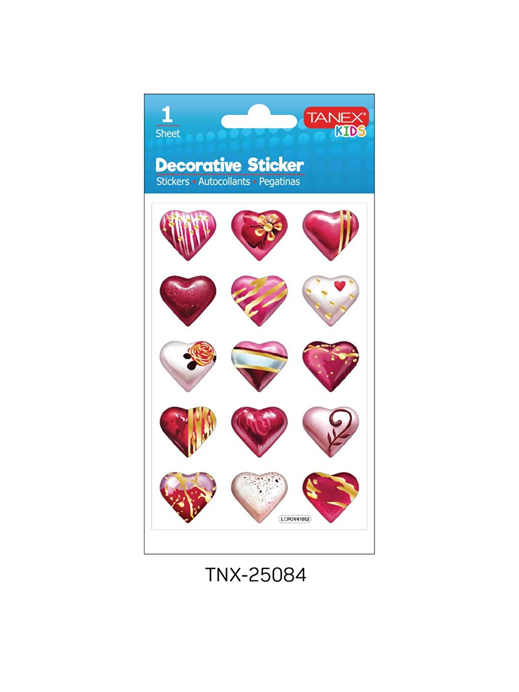 Kids Sticker Puffy Kalpler (25084)