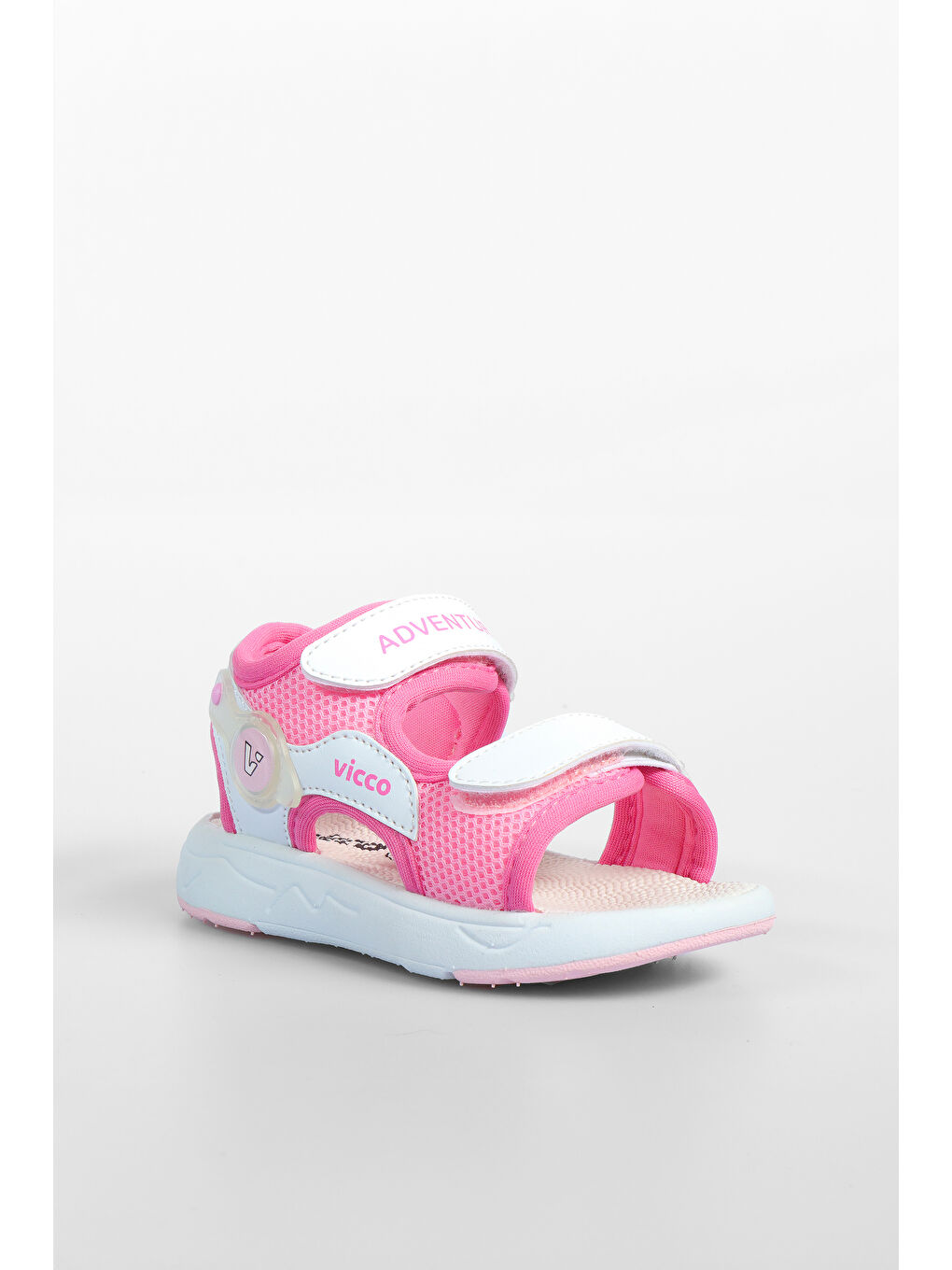 Vicco Pembe Mocha Hafif Kız Bebek Pembe Sandalet - 4