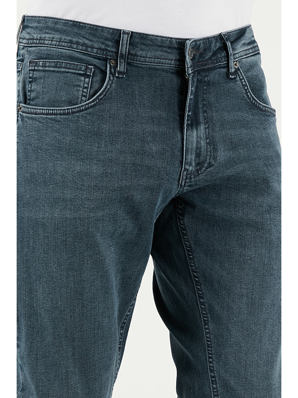 Mavi Streç Pamuklu Regular Fit Normal Bel Boru Paça Jeans 2201S73PARMA-4