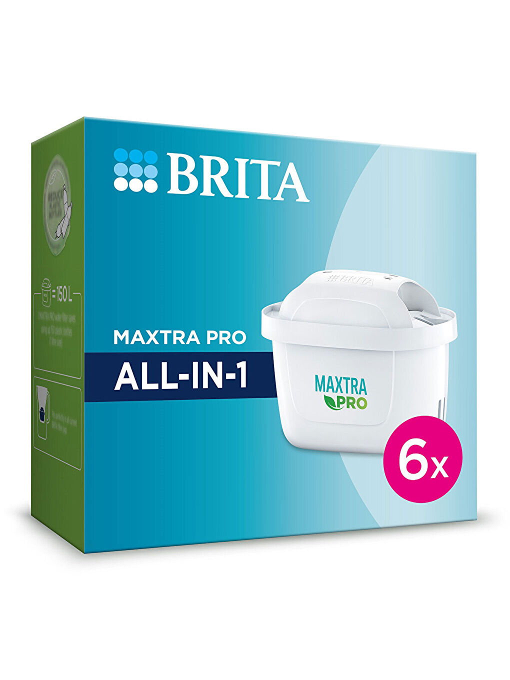 Brita MAXTRA PRO 6'lı Filtre Kartuşu