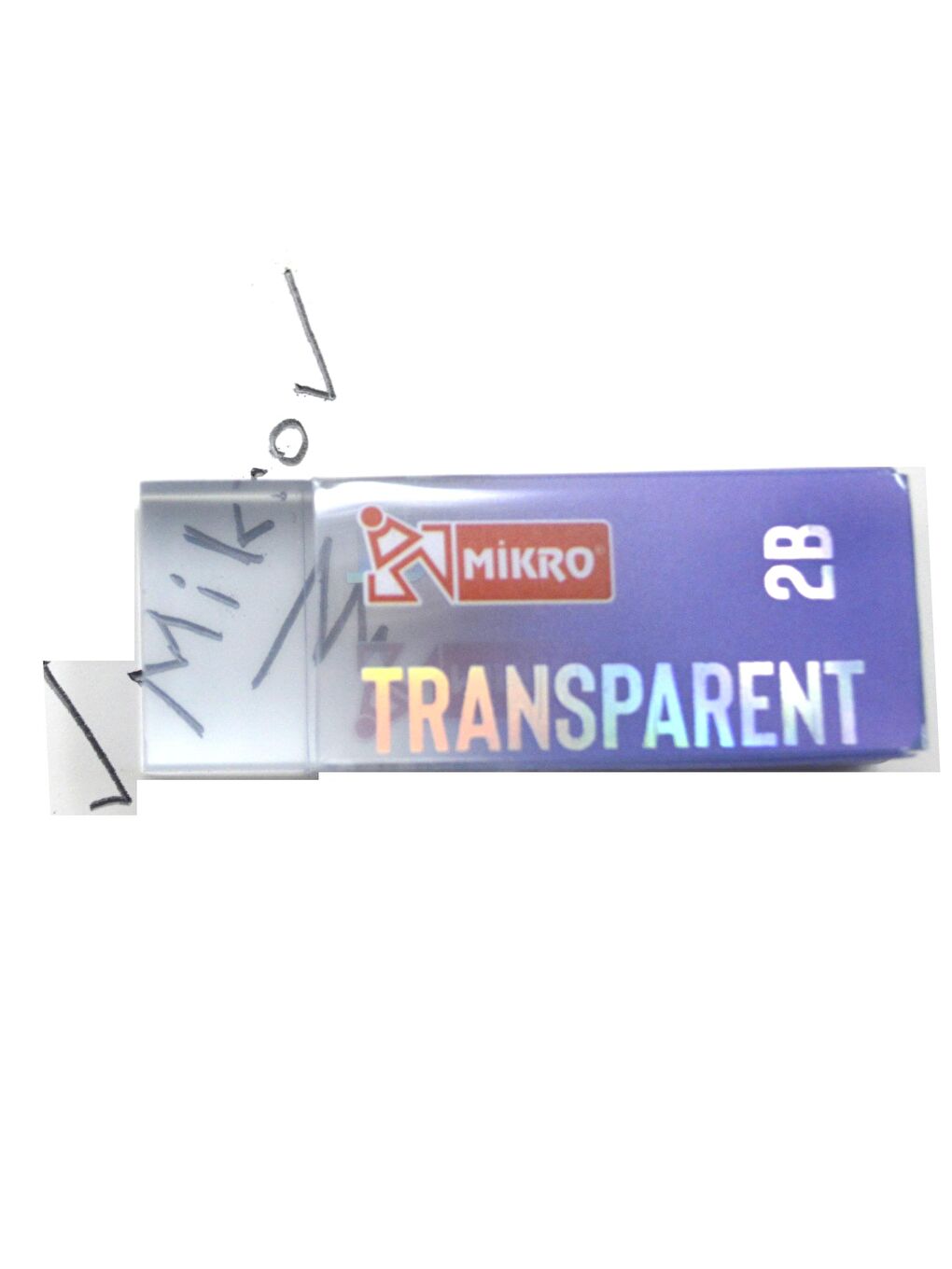 Büyük Boy Şeffaf Silgi 1 Adet Er-5701-5