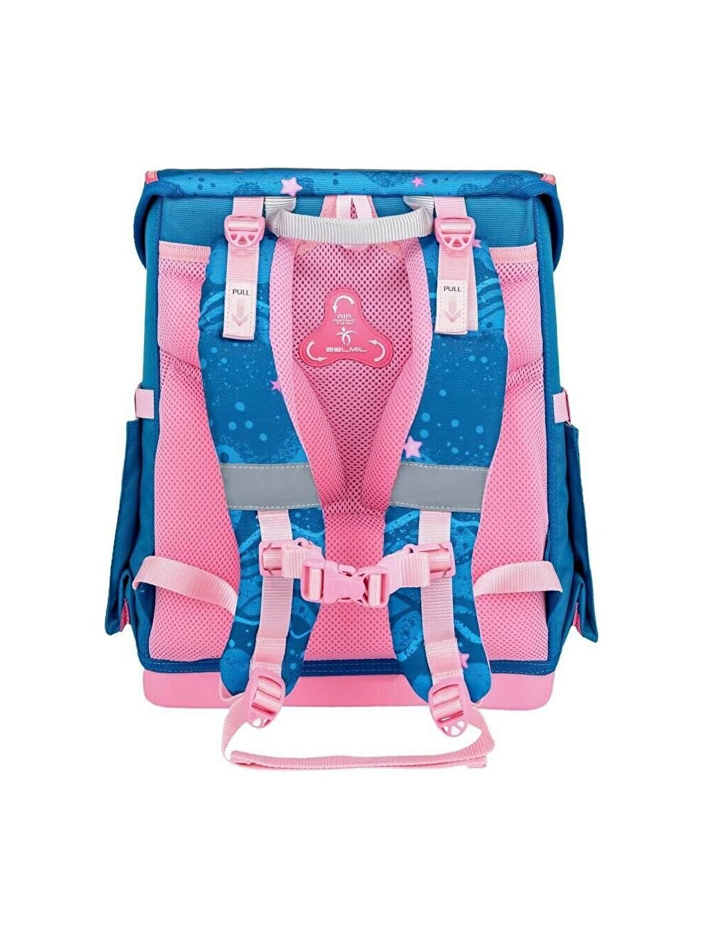 Mermaid COMPACT mit Patches Okul Çantası 405-41/AG/B-3