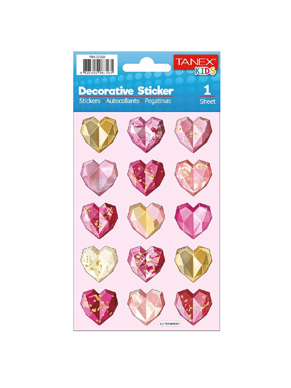 Kids Sticker Puffy Kalpler Serisi (27230)