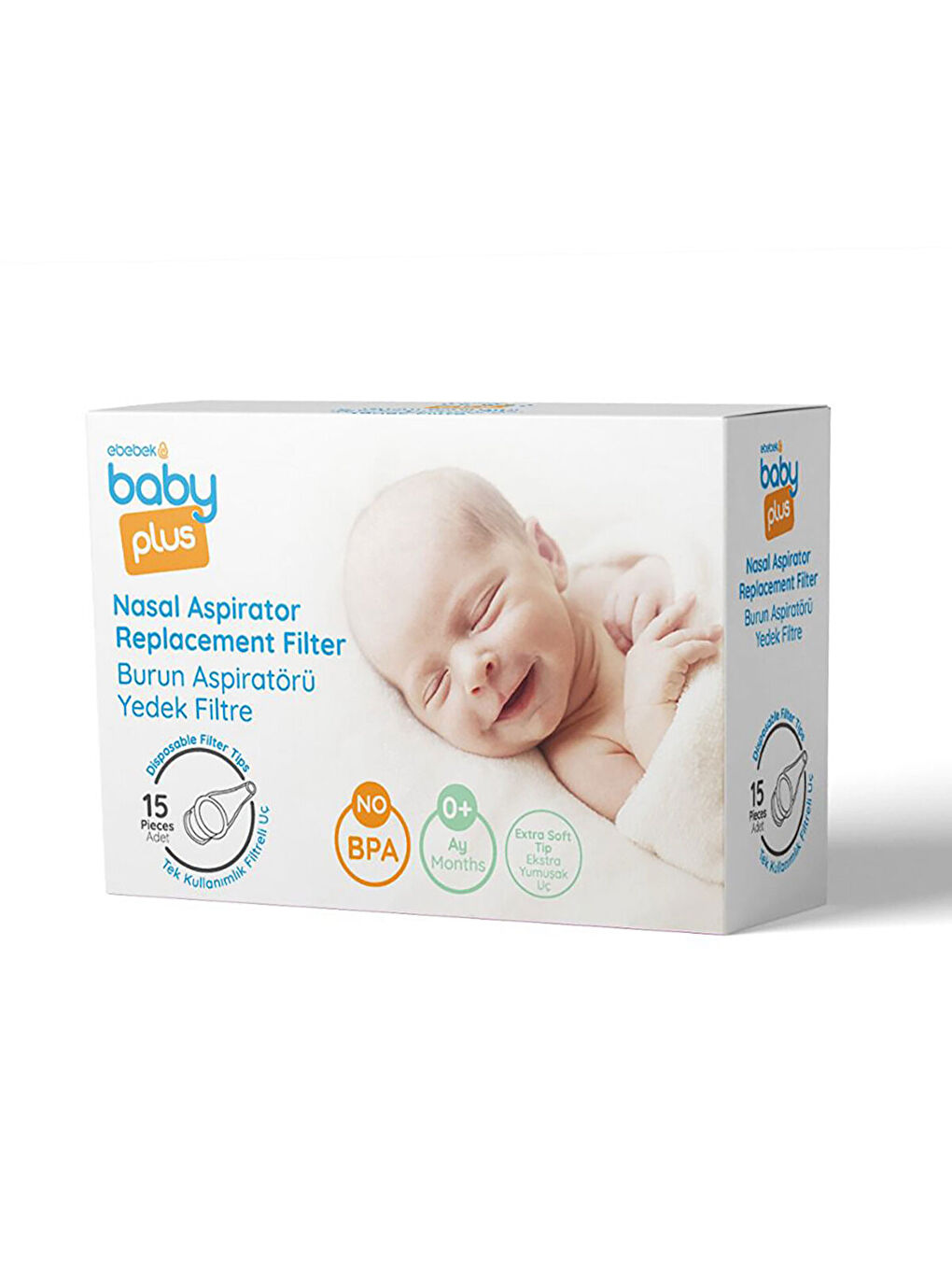 Burun Aspiratörü Yedek Filtre 15'lli-2