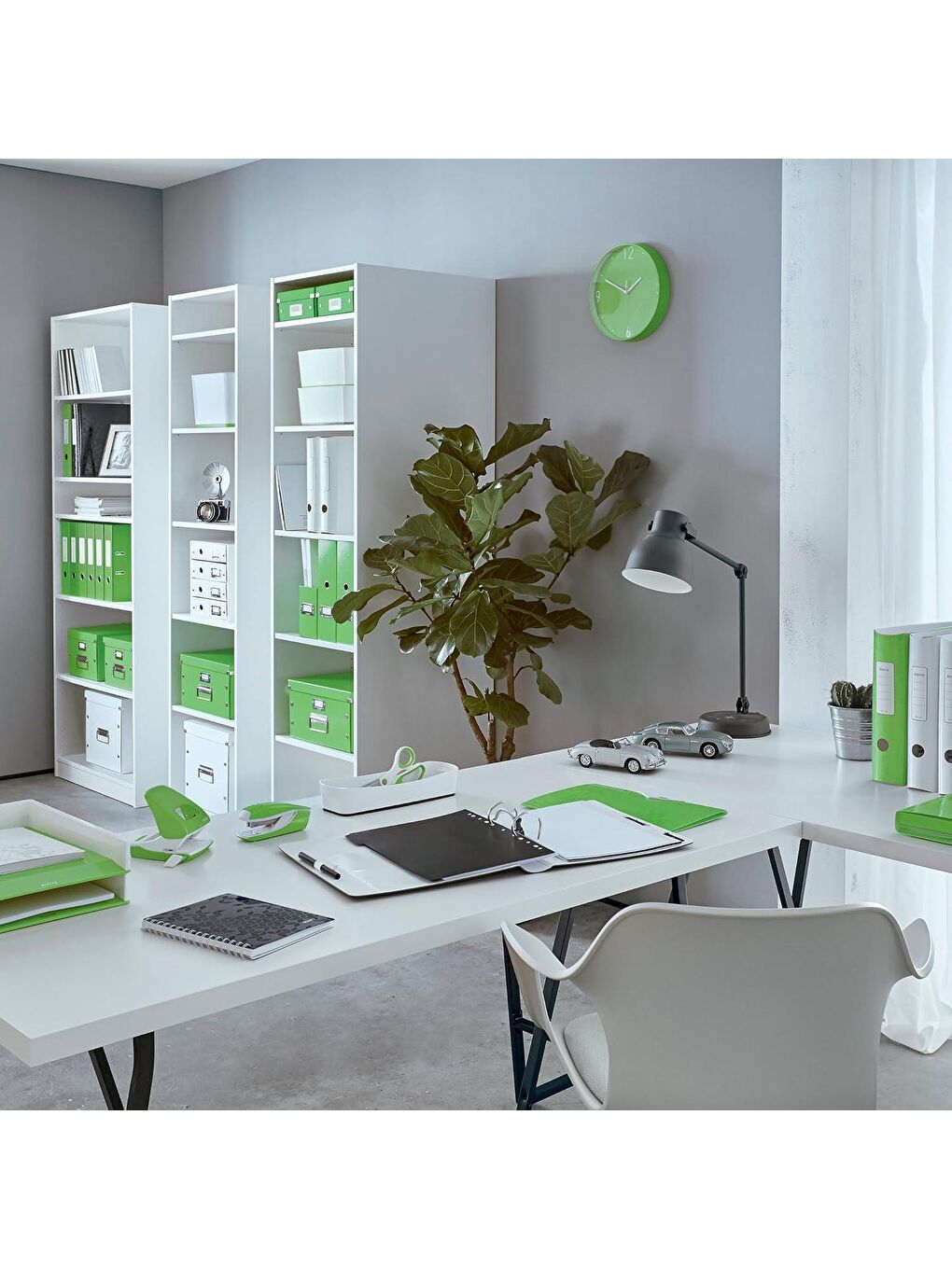 Active Wow A4 Plastik Kapaksız Sekreterlik Yeşil-4