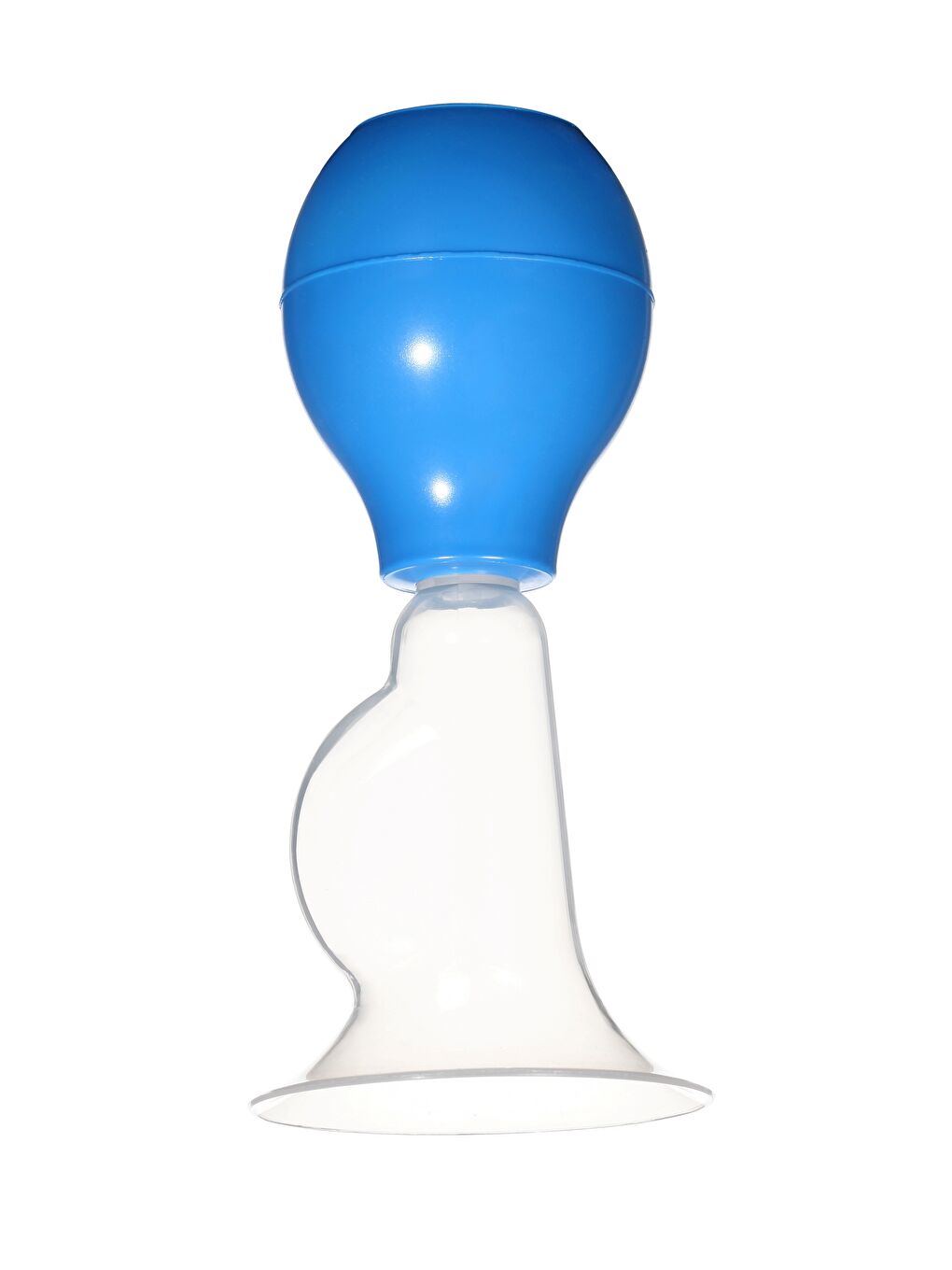 Silikon Göğüs Pompası Tirle - MAVİ