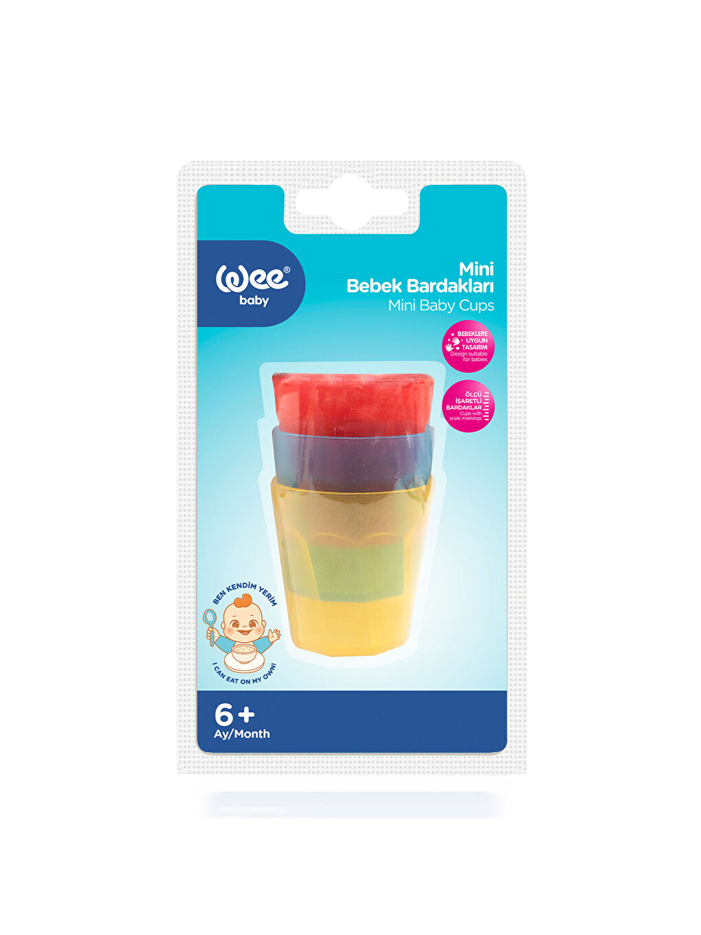 3’lü Mini Bebek Bardağı-3