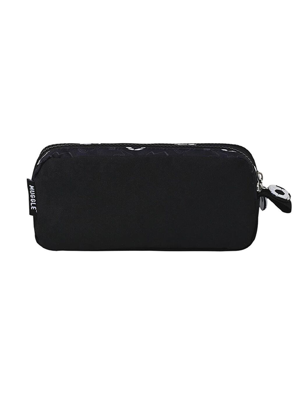 2 Bölmeli Silver Football Kalemlik Siyah (MU-5876)-3