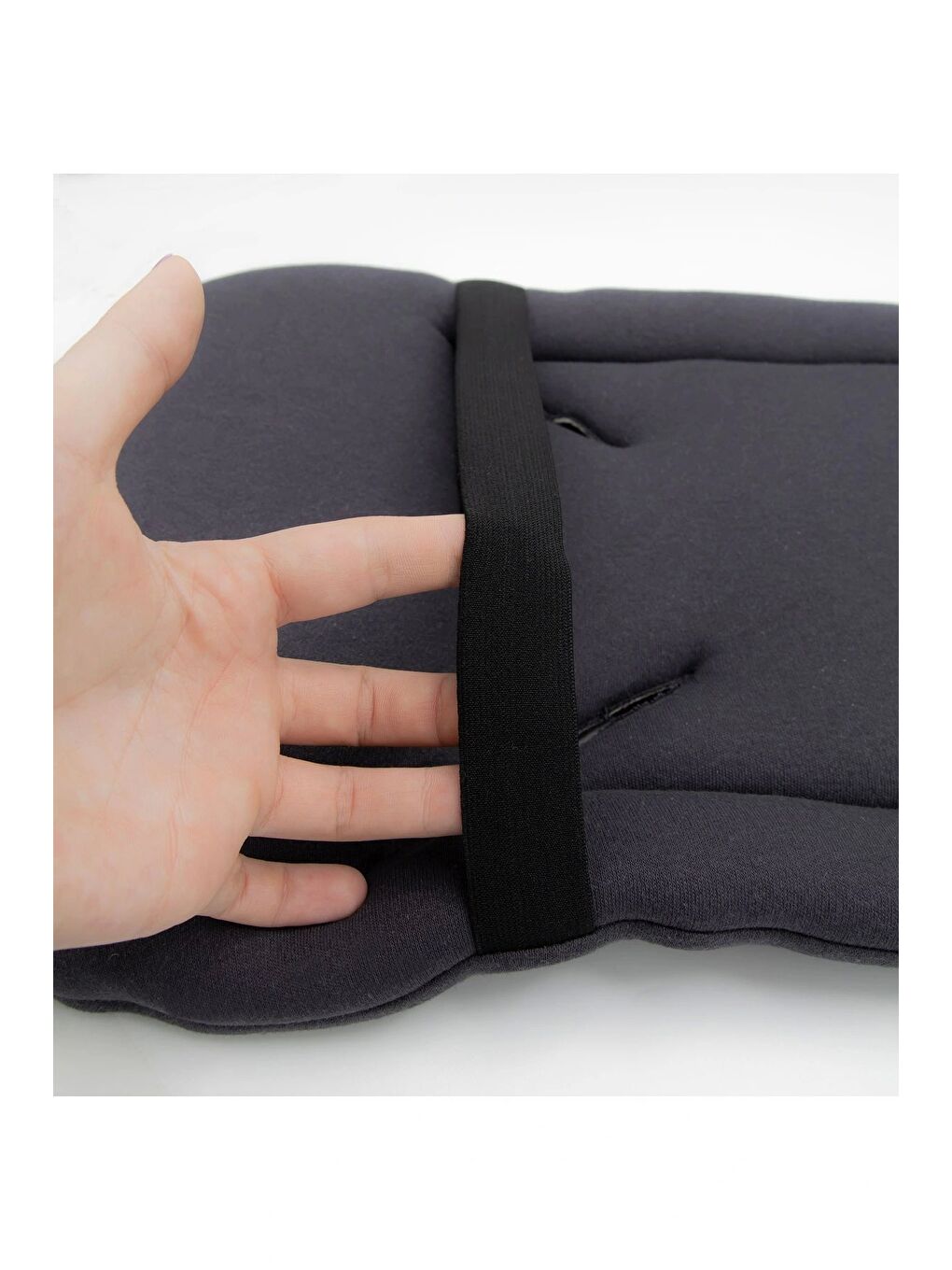 Gri Bebek Arabası Puset Minderi 346-1