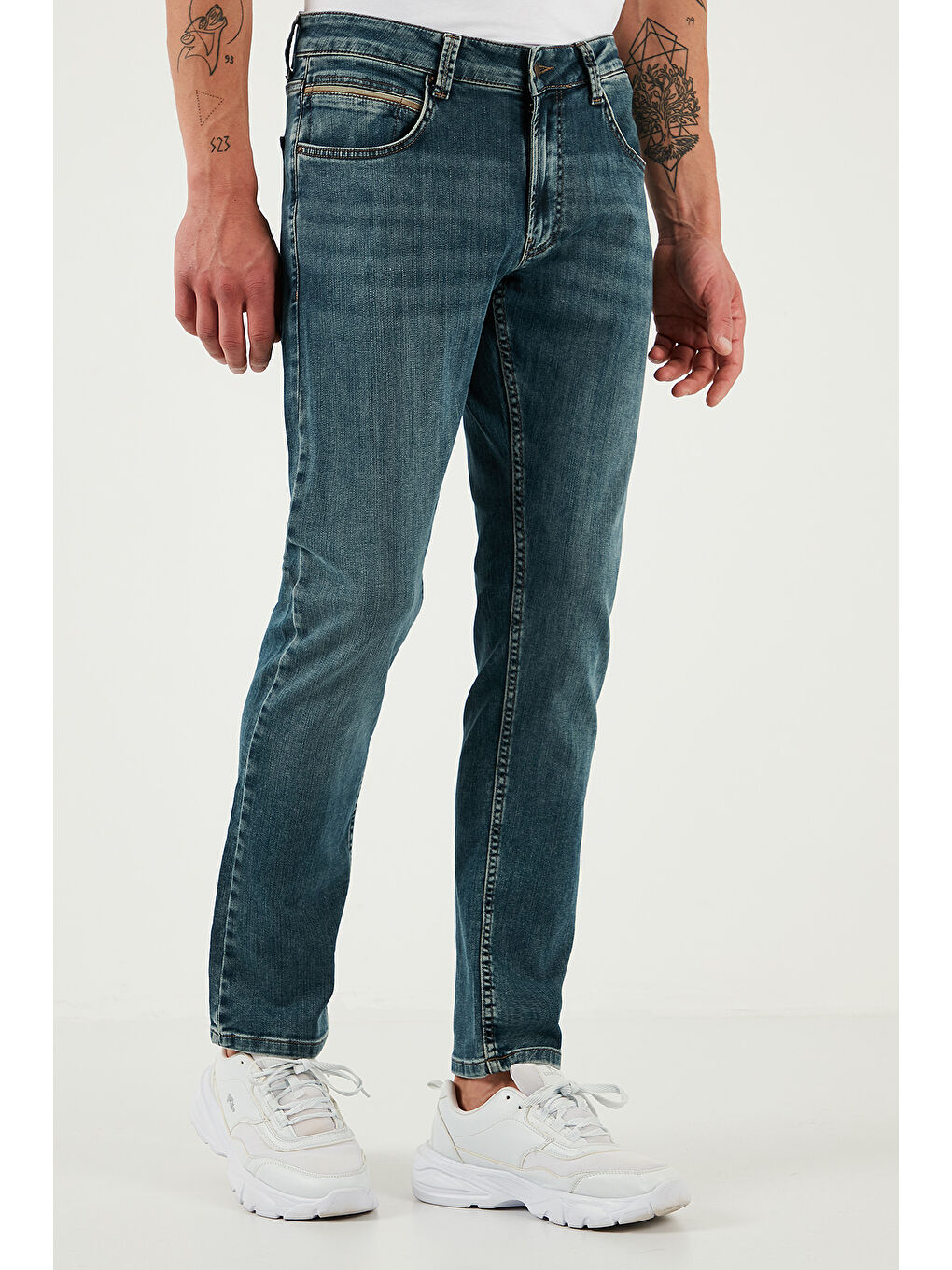 Mavi Pamuklu Regular Fit Normal Bel Boru Paça Jeans 2211S76PARMA-2