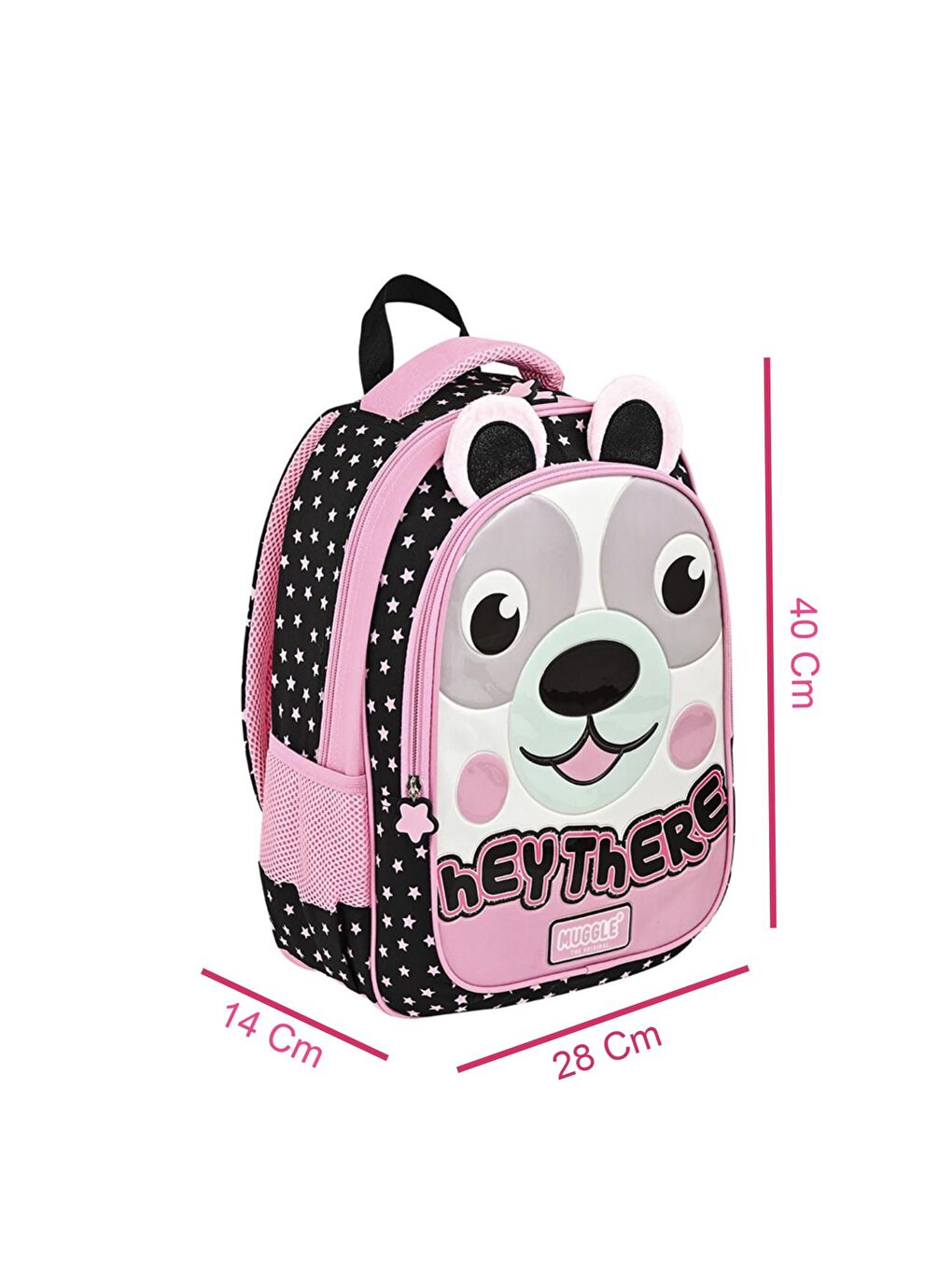 2 Bölmeli Hey There Okul Sırt Çantası (MU-9091)-1