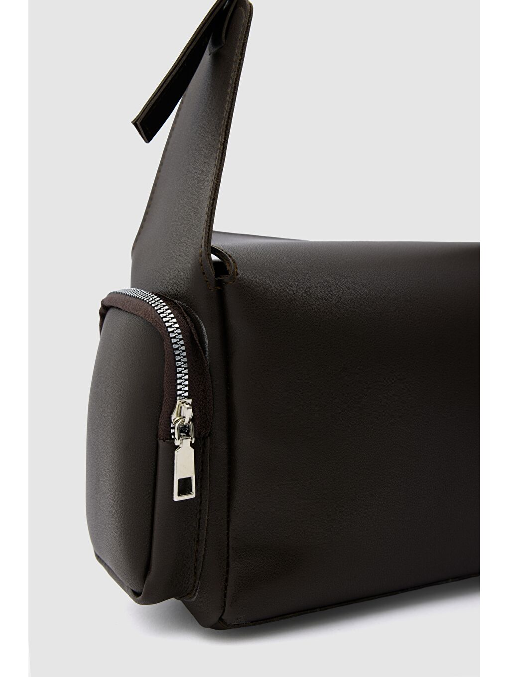 Kahverengi Barenia Retro Çapraz Çanta Kahve-2