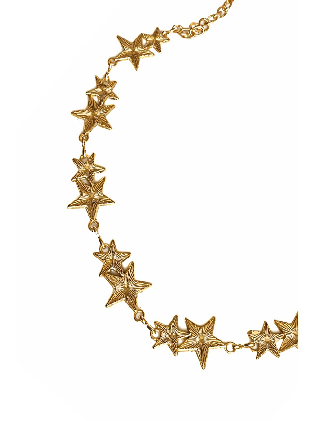 Sarı Yıldızlı Zincir Gold Kemer-3