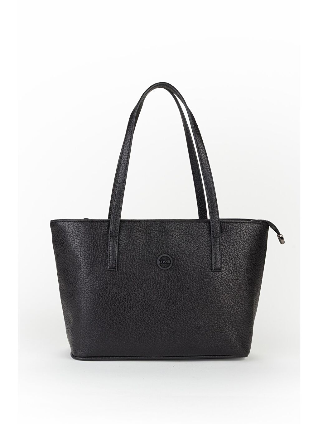 Siyah Kadın Vegan Deri Kova Model Omuz Çantası