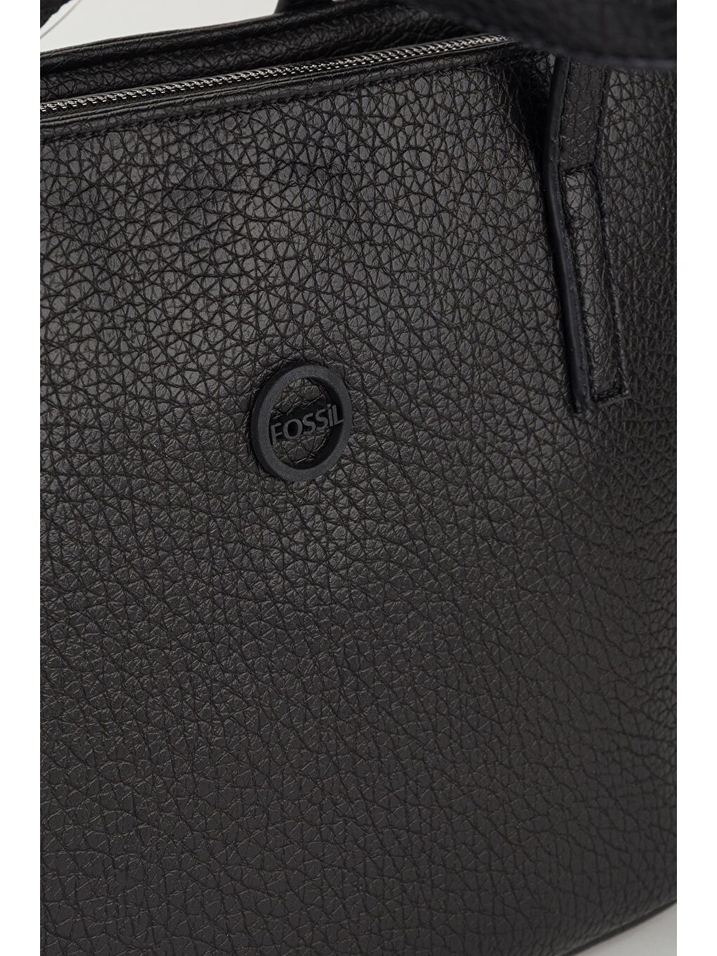 Siyah Kadın Vegan Deri Kova Model Omuz Çantası-3