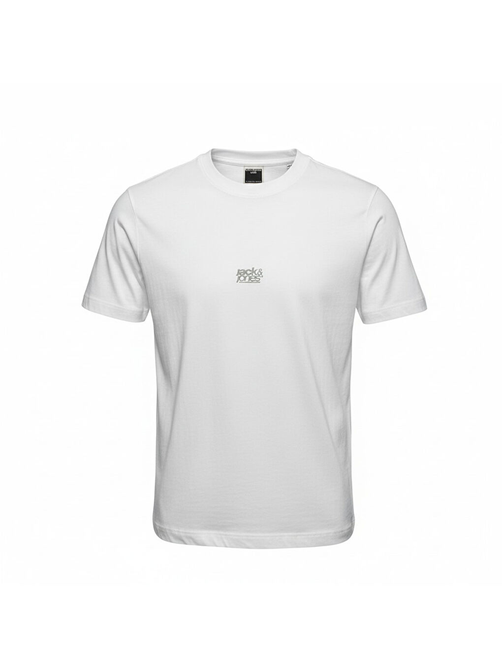 Breeze Front Print Crew Neck Erkek Beyaz Tişört