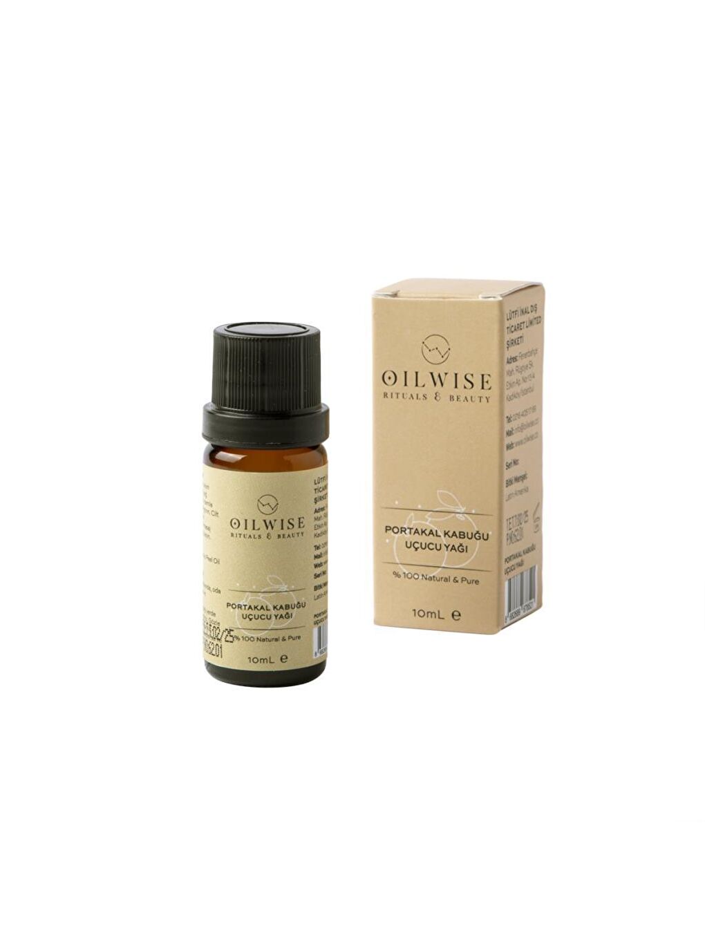 Oilwise Canlandırıcı ve Besleyici Portakal Kabuğu Uçucu Yağı 10 ml