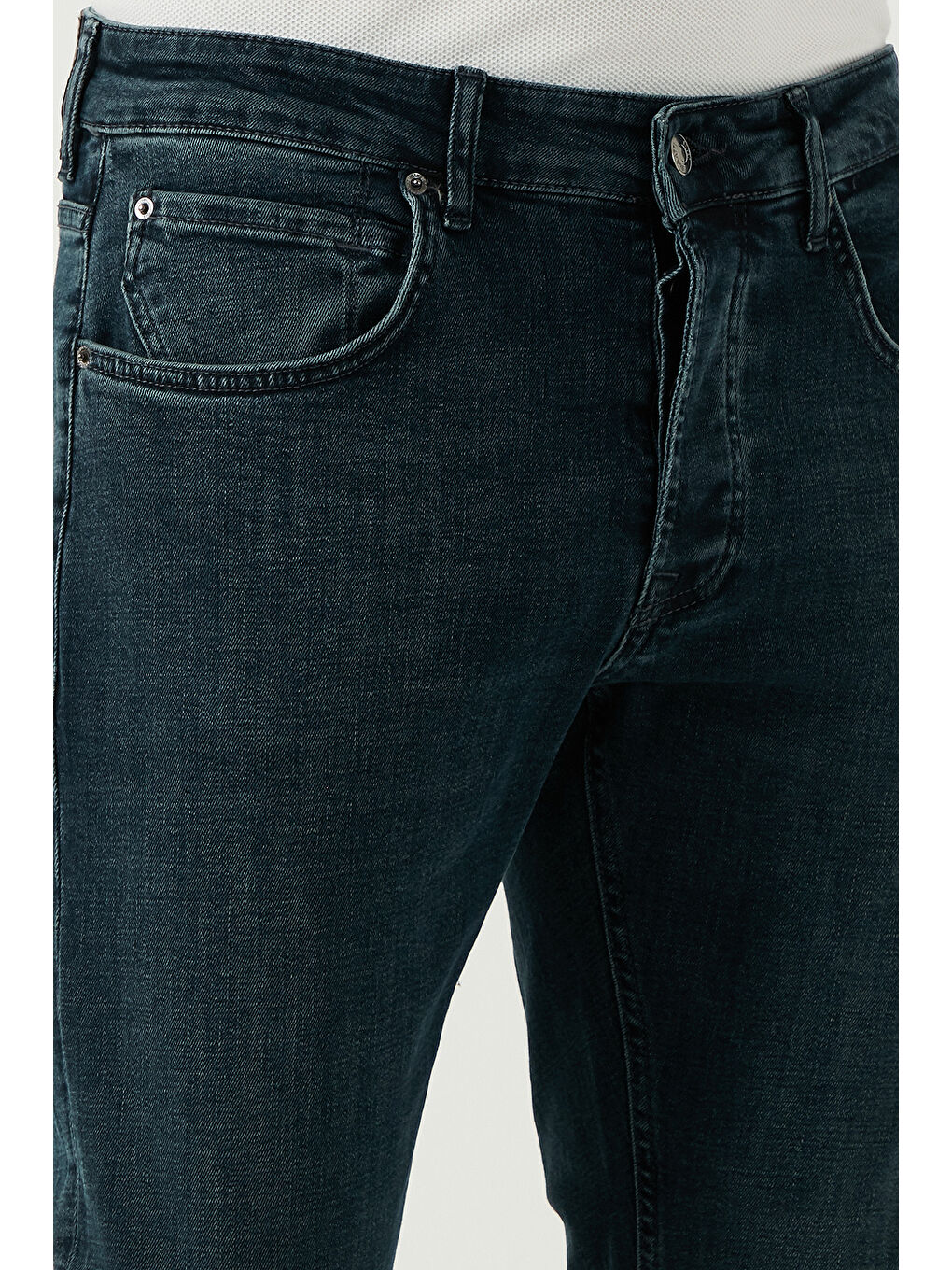 Mavi Streç Pamuklu Slim Fit Normal Bel Dar Paça Jeans 1124S81NAPOLI-4