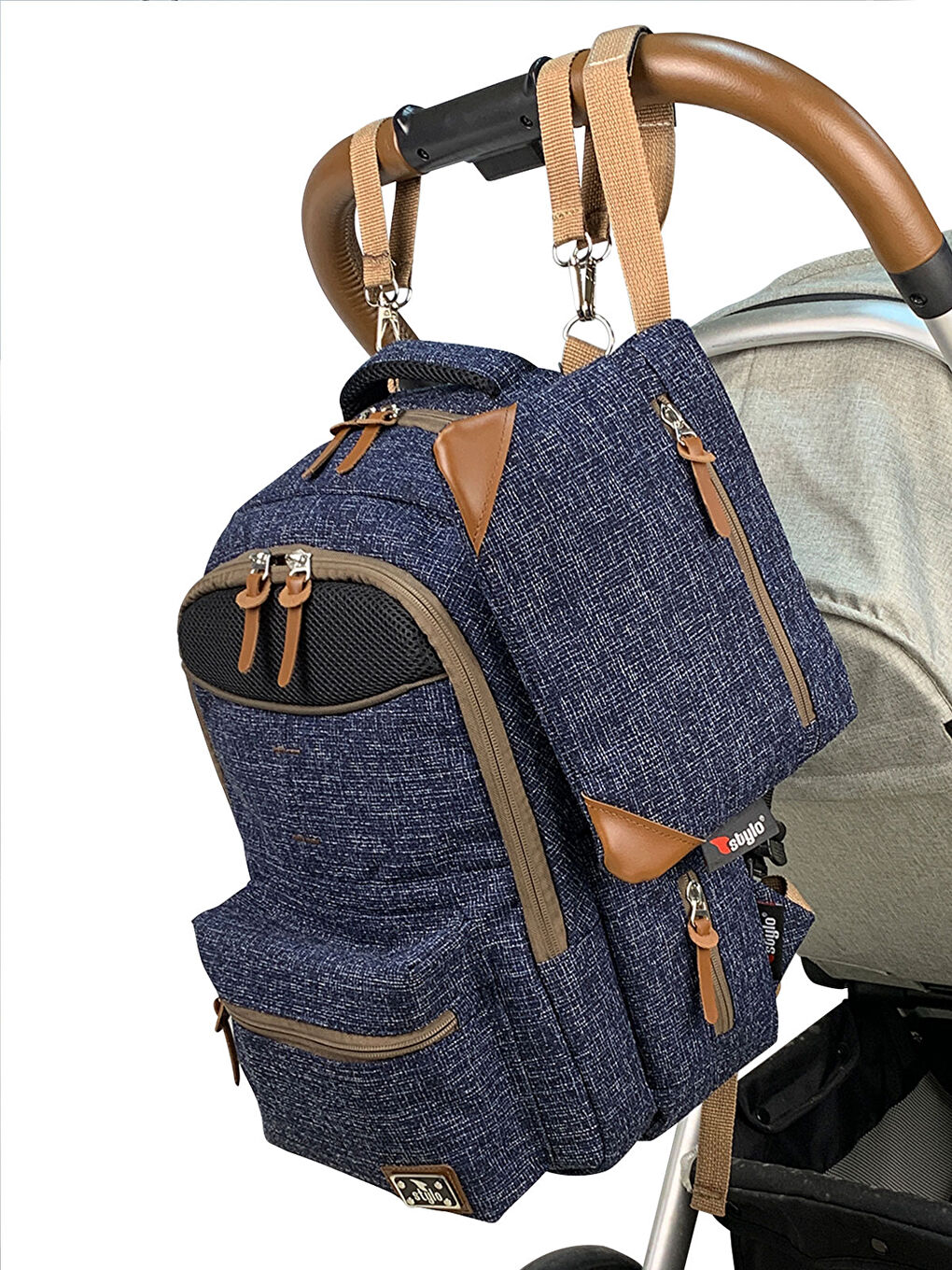 Grand Backpack Bebek Bakım Sırt Çantası Lacivert-2