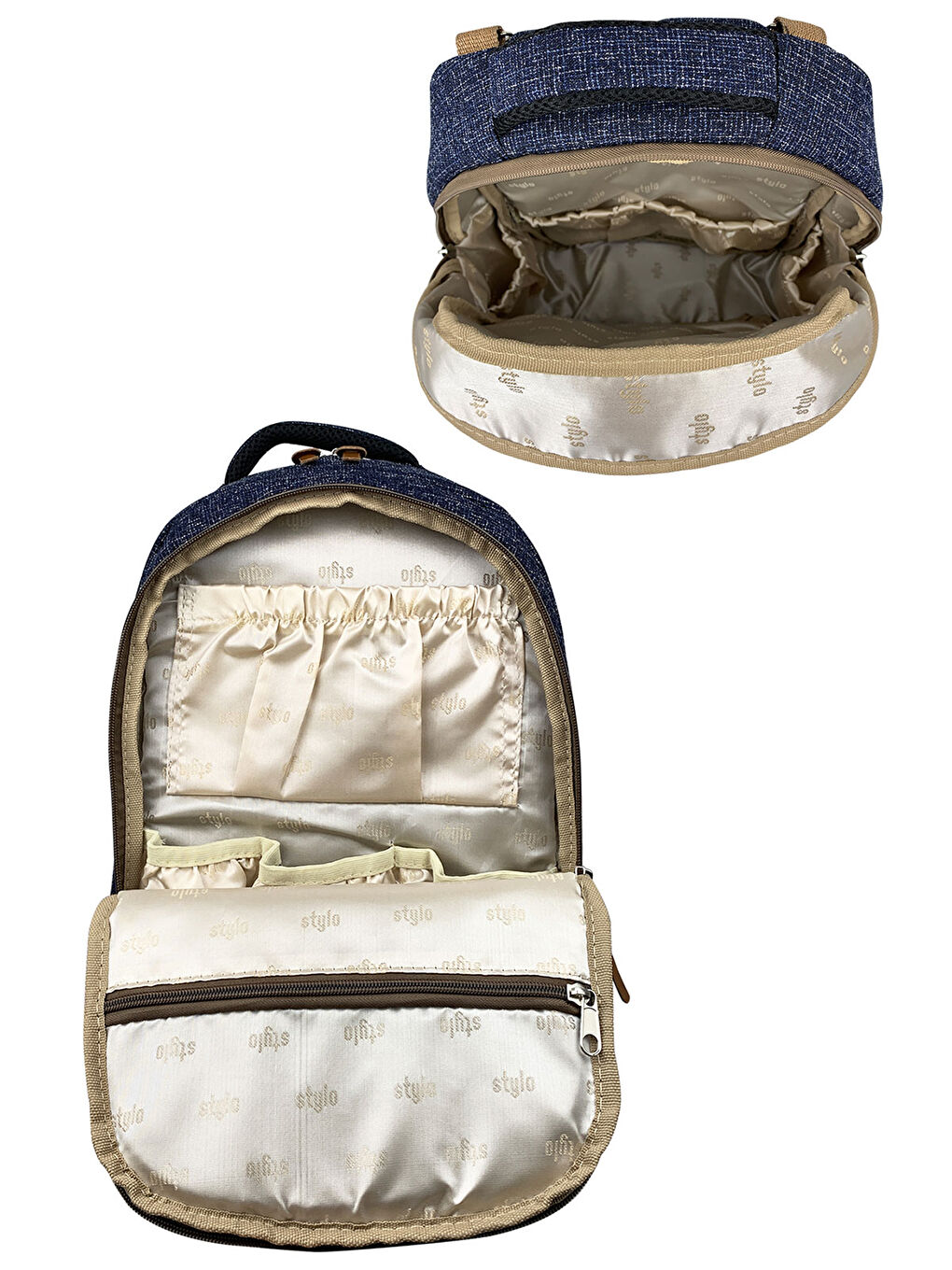 Grand Backpack Bebek Bakım Sırt Çantası Lacivert-3