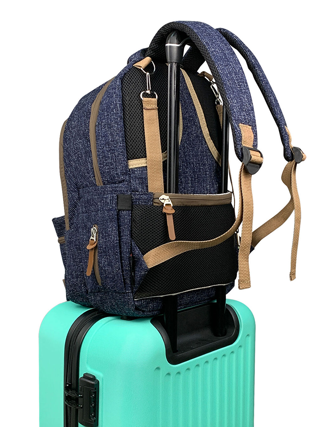 Grand Backpack Bebek Bakım Sırt Çantası Lacivert-5