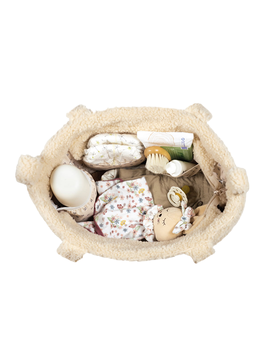 Paddington Bebek Bakım Çantası Teddy Beige-7