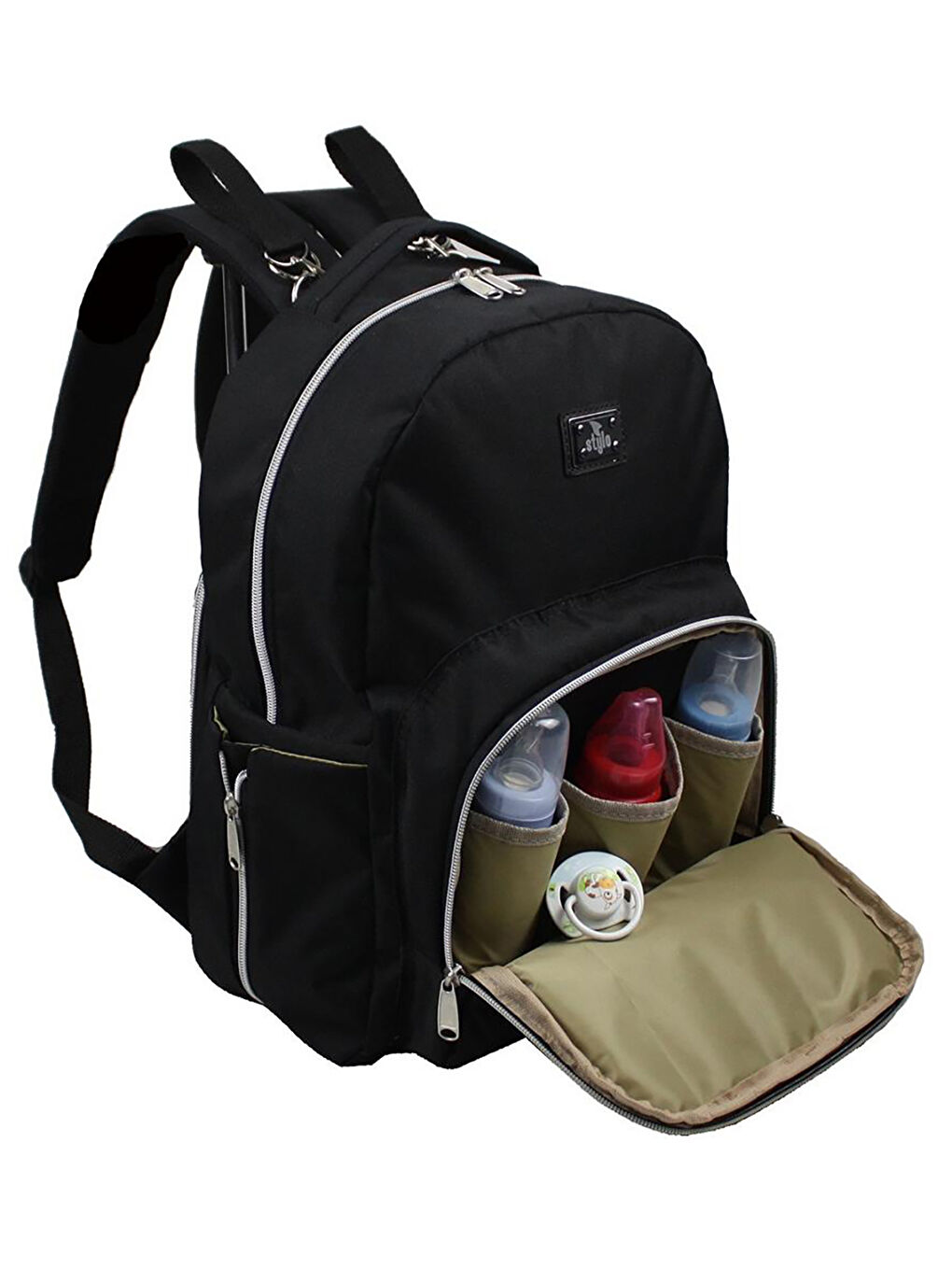 Duo Backpack Anne Çanta Siyah-2