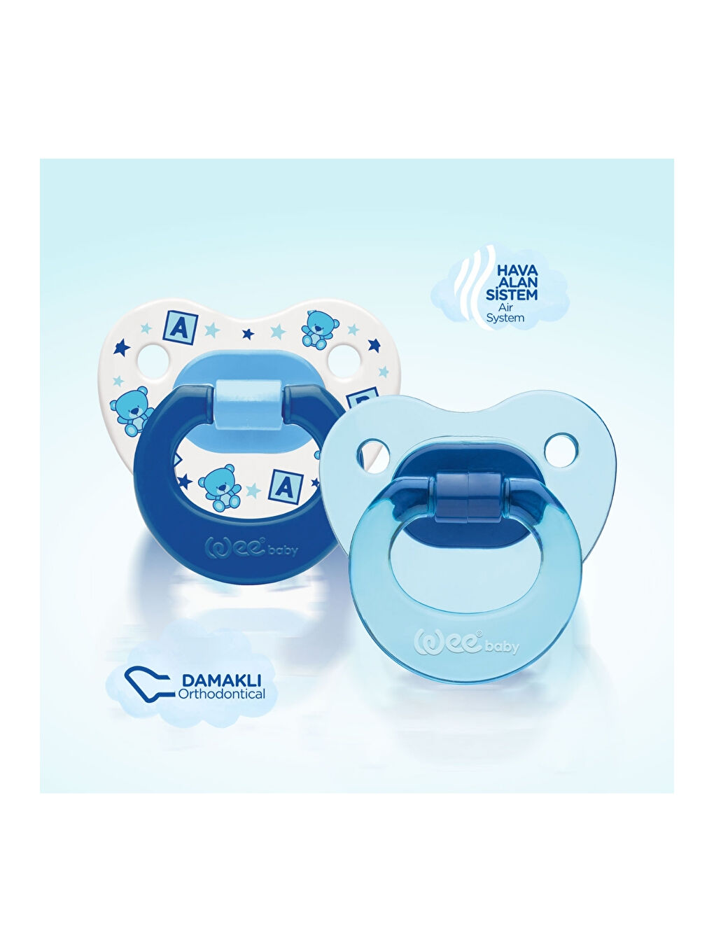 2’li Damaklı Emzik No:2 - ERKEK-1
