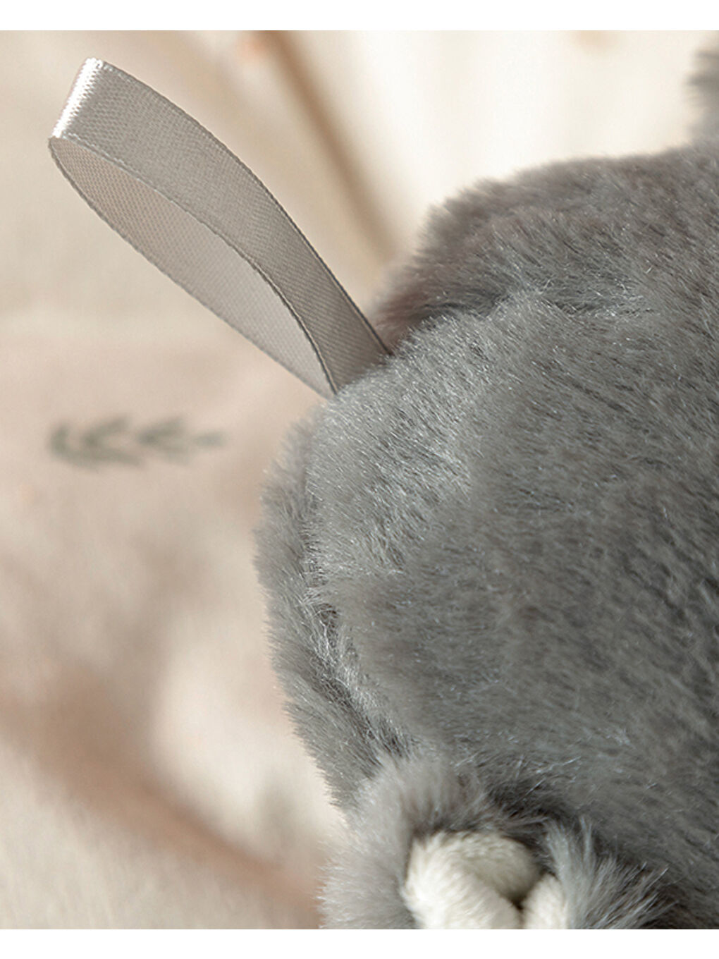 Hipopotam Pelüş Sıcak Su Torbası Gri-2