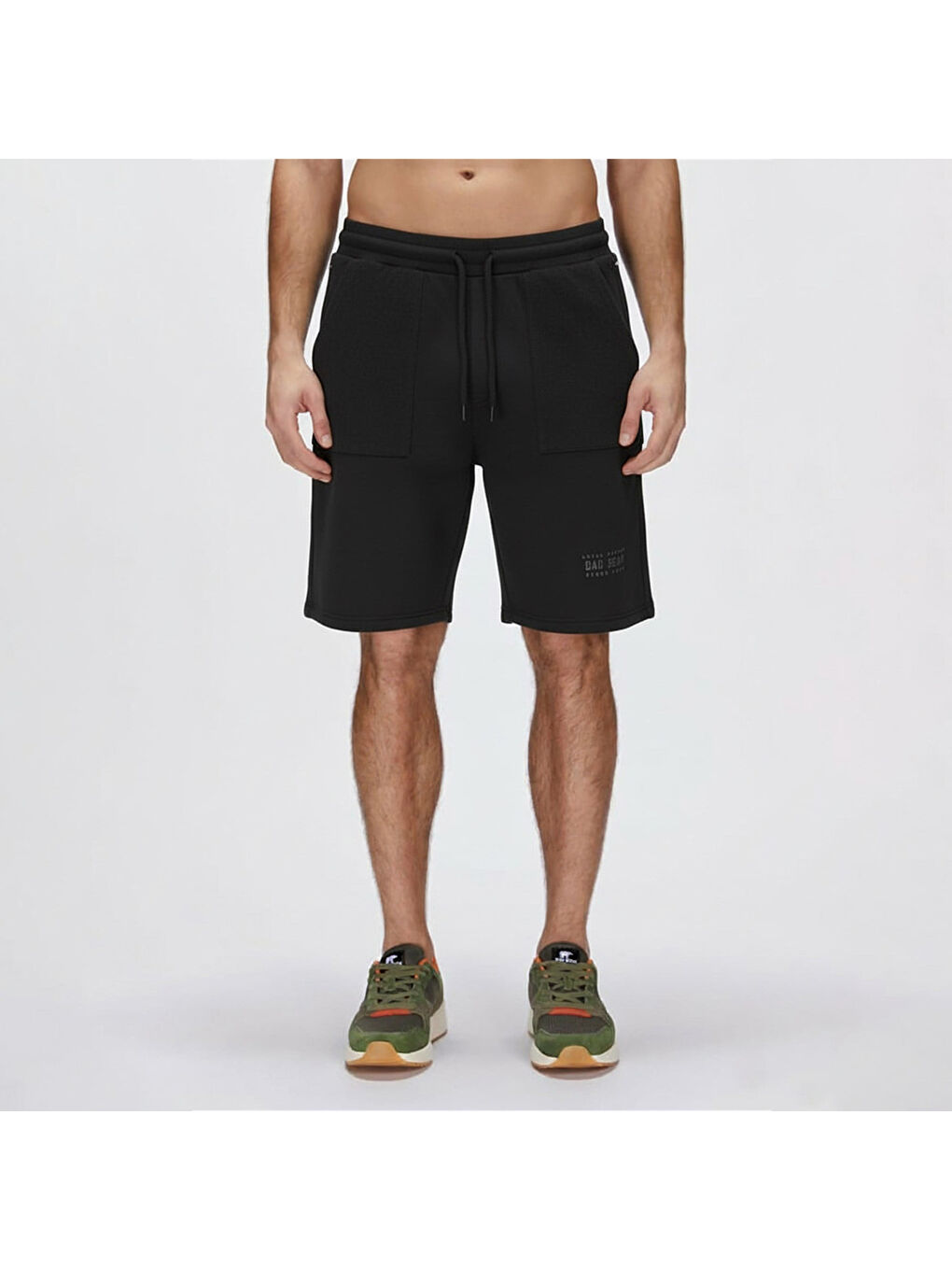 Upside Down Erkek Siyah Şort