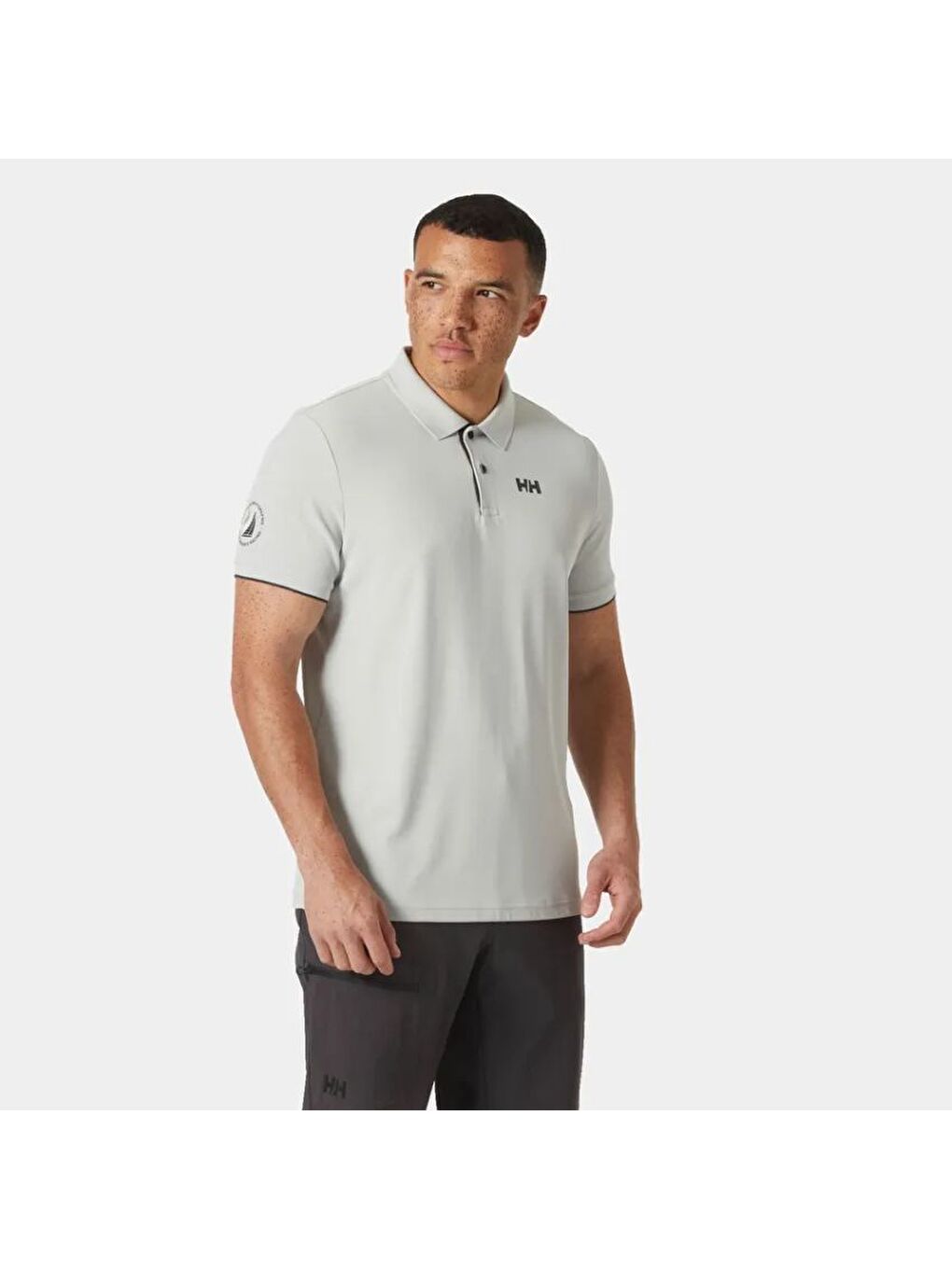 Helly Hansen Gri Men's Ocean Polo 2.0 Erkek Polo Tişört HHA.34367.853 - 2