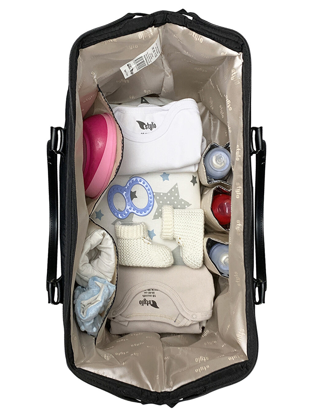 Manolya Anne Bebek Bakım Çantası Siyah-5