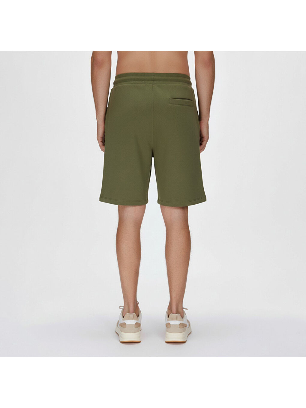 Upside Down Erkek Haki Şort-2