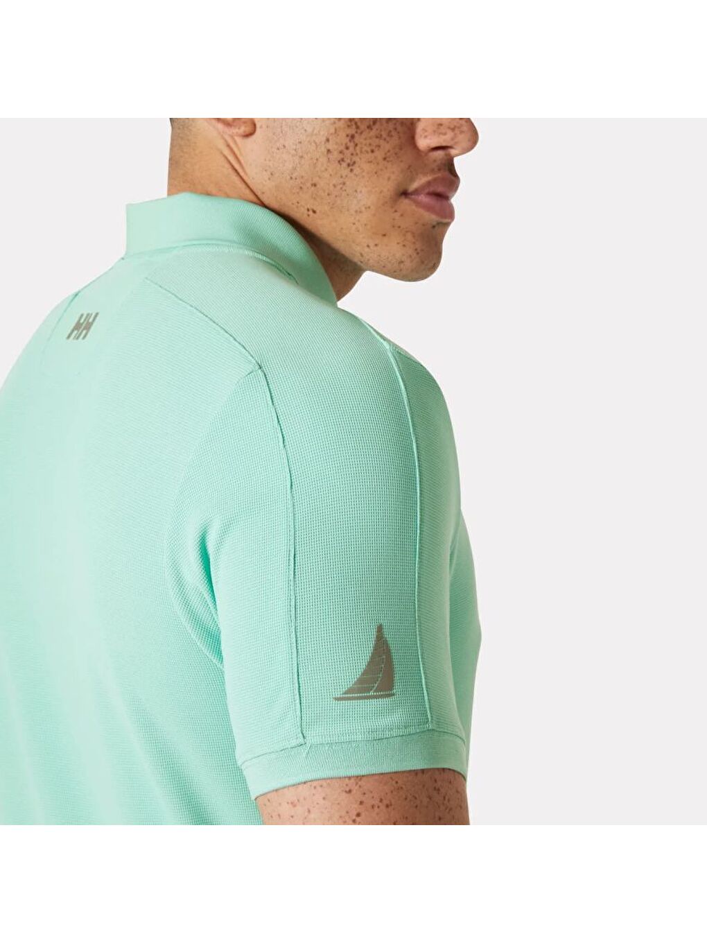 Helly Hansen Yeşil Men's HP Race Polo 2.0 Erkek Polo Tişört HHA.34496.416 - 3