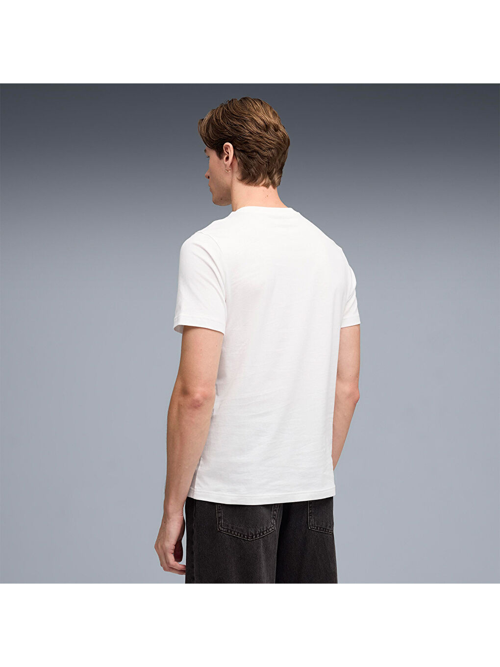 Graphic Erkek Beyaz Tişört-1