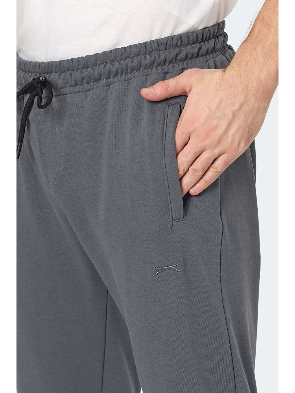 SLAZENGER KISHA Erkek Eşofman Altı Koyu Gri - 4